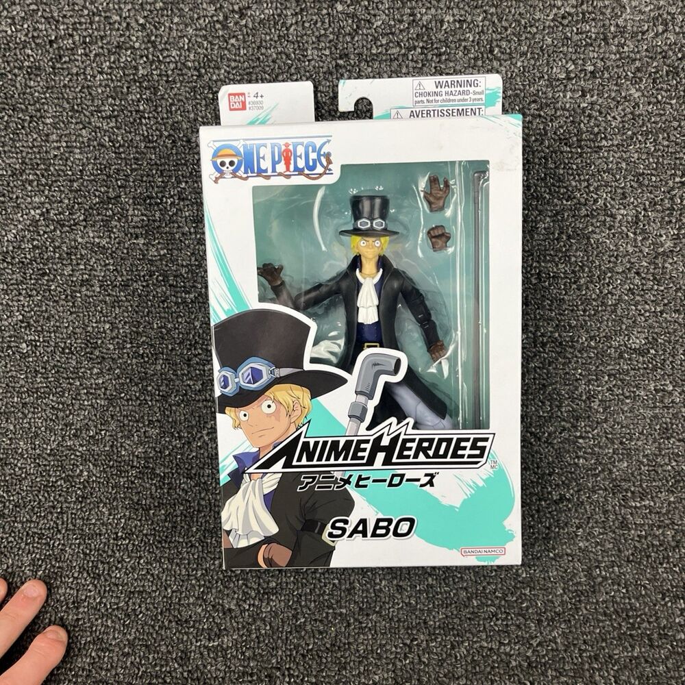 Bandai Namco Anime Heroes One Piece Sabo Action Figure New.